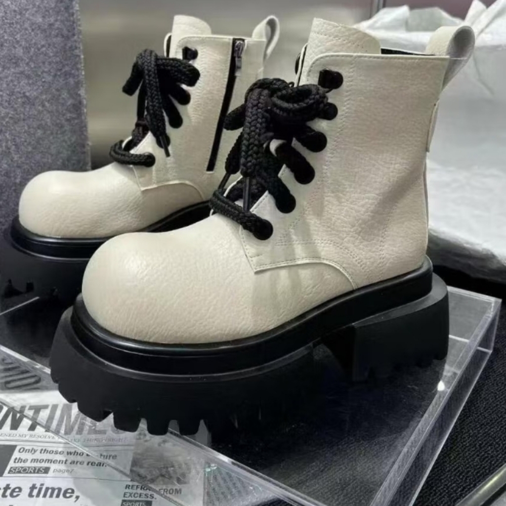 women shoes Lace Up Boots - Picture 4 of 5